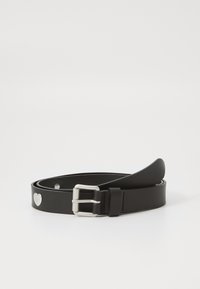 TYLOR BELT UNISEX - Klassiske belter - black/silver-coloured