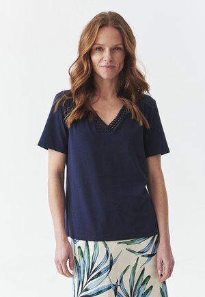 ERYKAH - T-Shirt print - indigo