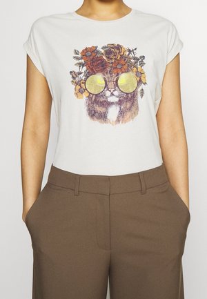 T-shirts print - off-white