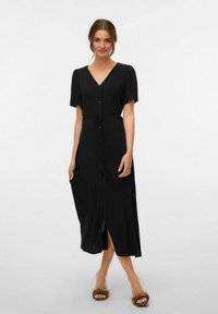 Vero Moda VMALBA MIDI - Vestito casual - black