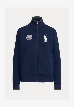 Polo Ralph Lauren, WIMBLEDON BALLPERSON FULL ZIP JACKET - Sweater met rits - navy/white
