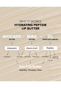 NUDESTIX NUDESKIN HYDRA PEPTIDE LIP BUTTER - Leppebalsam - sugar plum