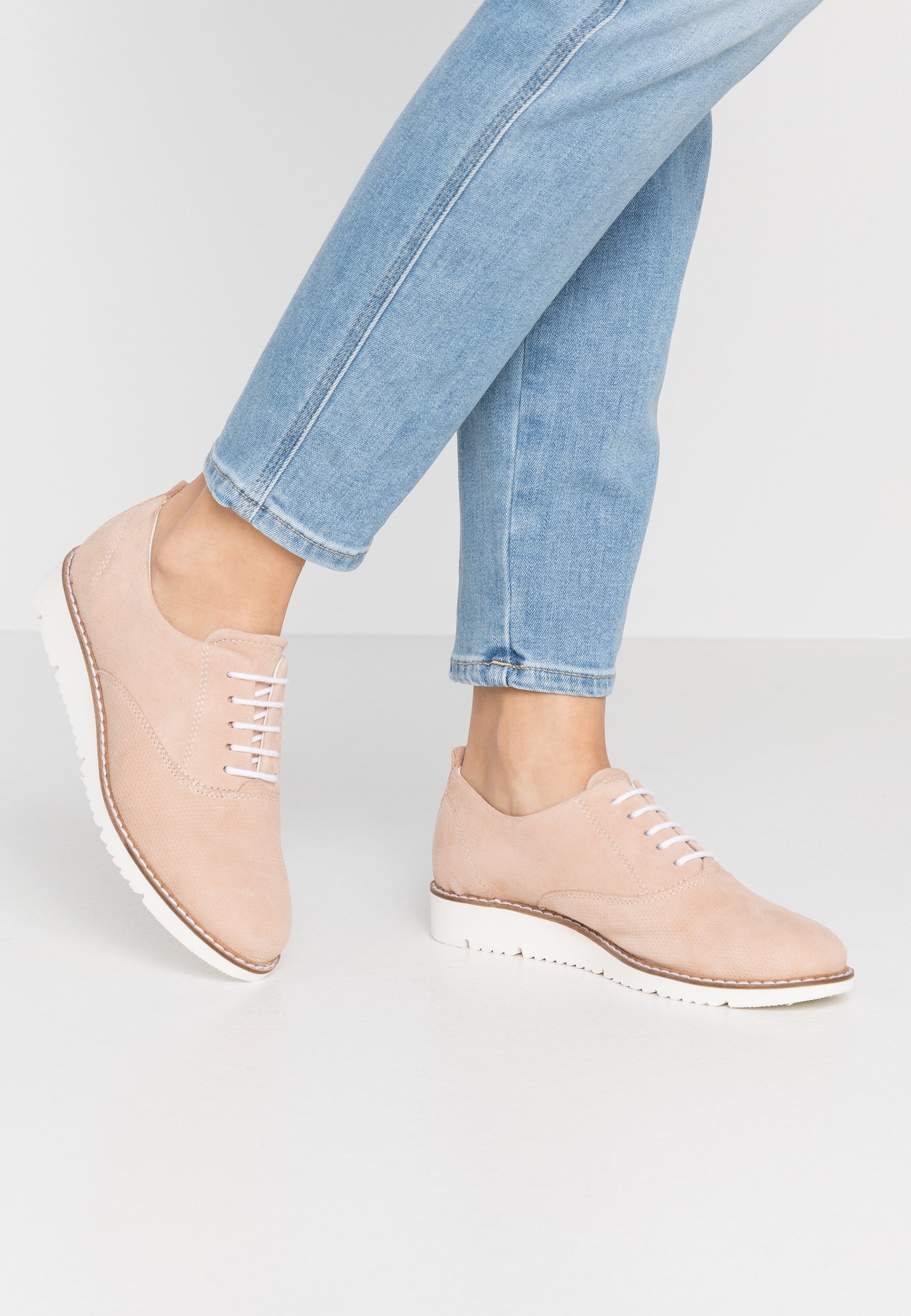 Anna Field LEATHER LACE UPS Snøresko salmon Zalando.no Anna Field LEATHER LACE UPS Snøresko blue Zalando.no
