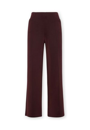 Elena Mirò, PANTALONI CROPPED IN SCUBA - Pantalones - bordeaux