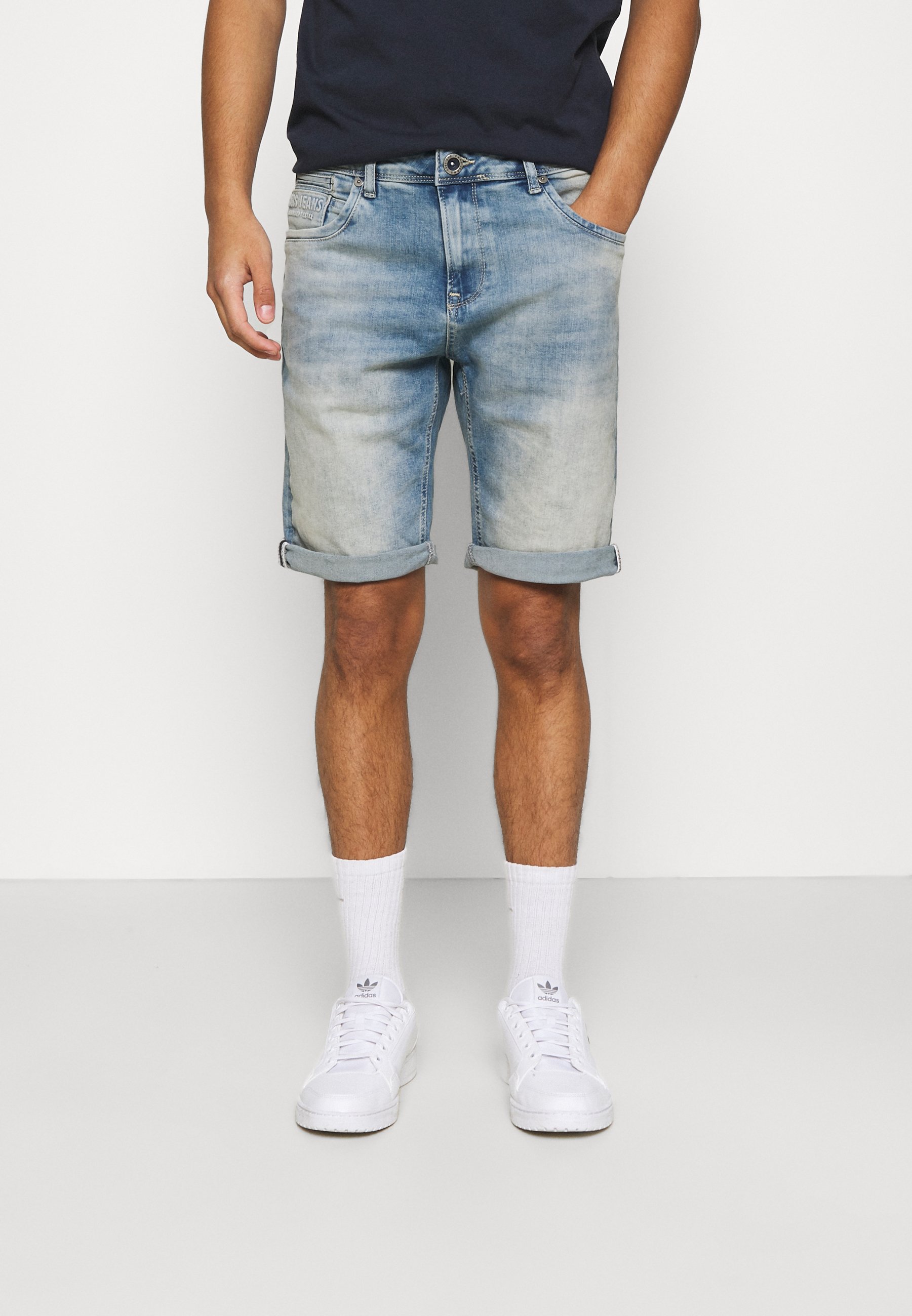 Cars Jeans BRASS - Džinsiniai šortai - bleached used/nuskalbta - Zalando.lt