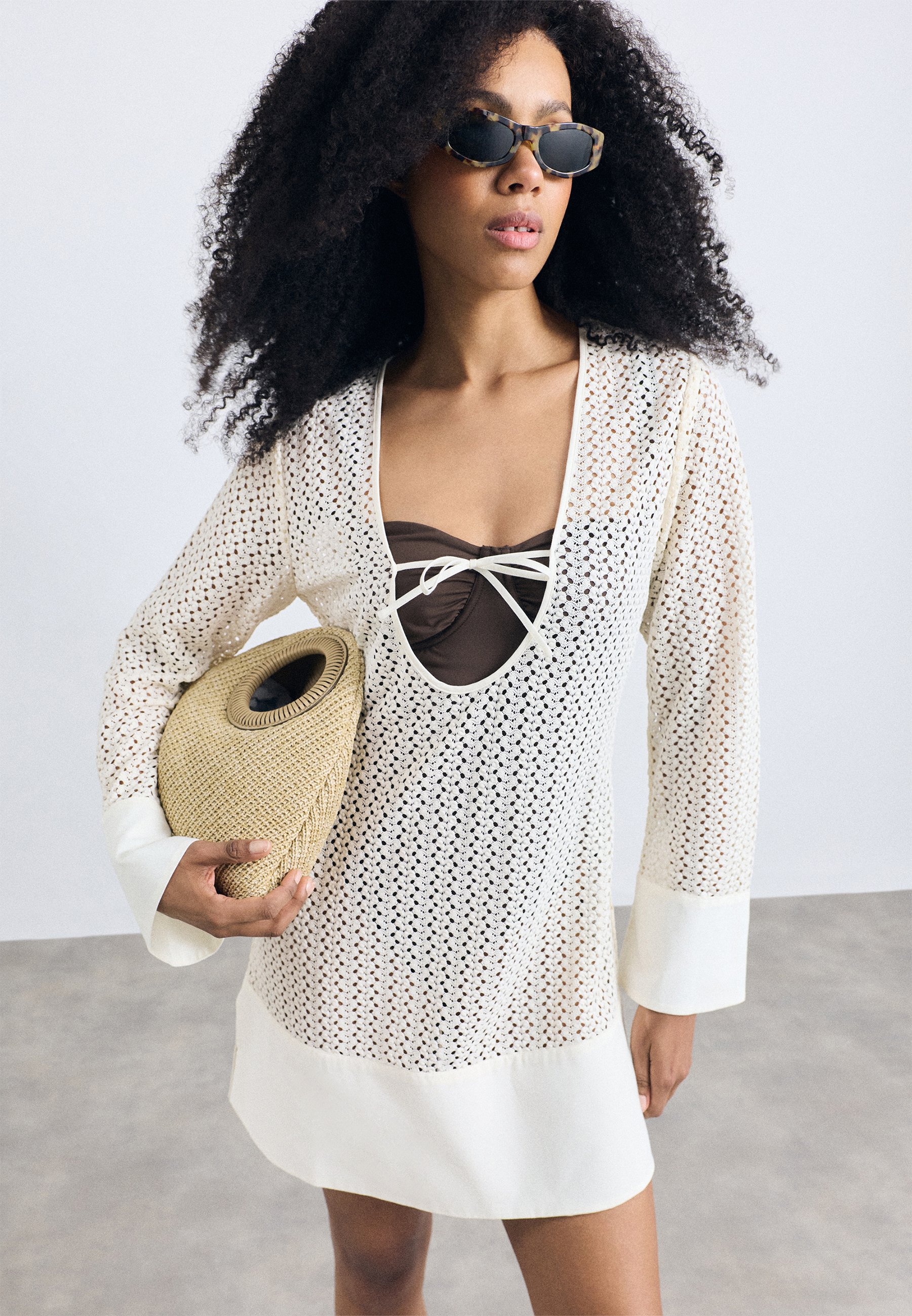 Seafolly MINI COVER UP - Beach accessory - ecru/off-white - Zalando.co.uk