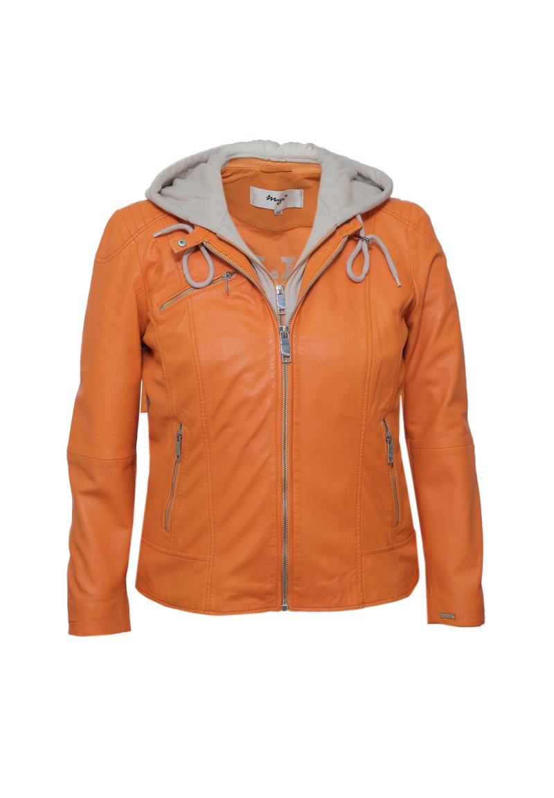 Maze Nahkatakki - tangerine