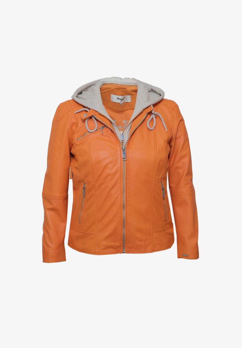 Maze Nahkatakki - tangerine