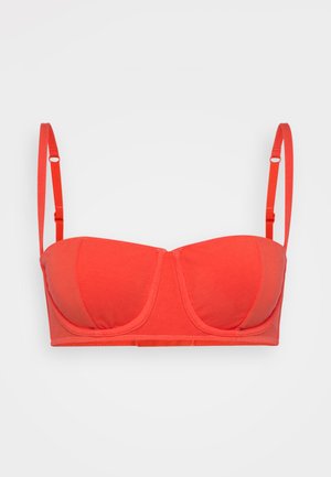 Organic Basics, CORE ICON BALCONETTE BRA - Сутиен балконет - vibrant red