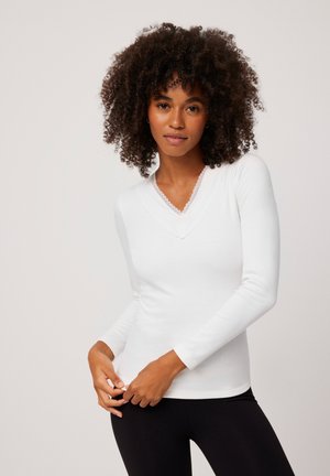 Ysabel Mora CÁLIDA MANGA LARGA - Camiseta interior - white