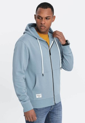 Ombre Sweat zippé - blue