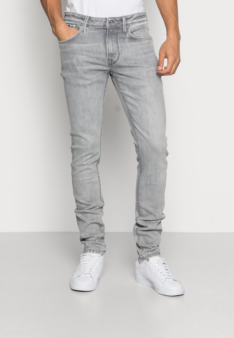 Pepe Jeans - FINSBURY - Aptempti džinsai - grey denim, Padidinti