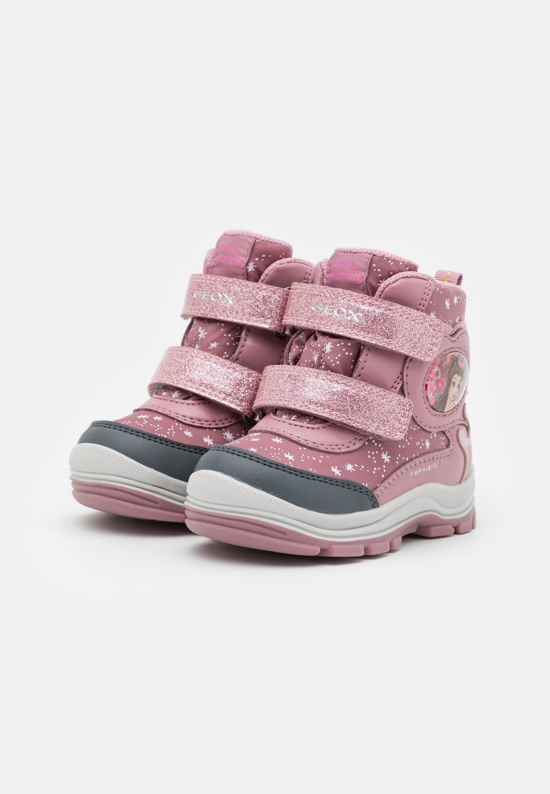 Geox DISNEY PRINCESS BELLE BABY GIRL ABX - Botas para la nieve - dark  pink/rosa - Zalando.es