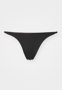 THONG MINIMALIST MICROFIBER - String - black