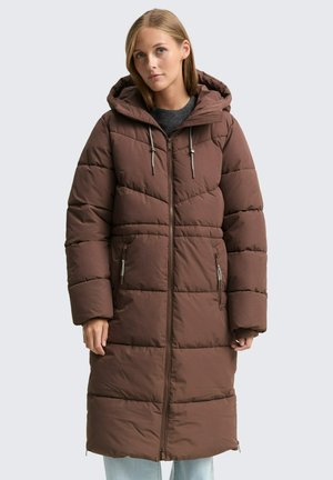 MIT KAPUZE - Manteau d'hiver - soft chocolate brown