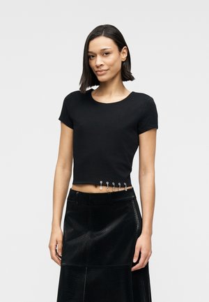 ELISABETTE - Μπλουζάκι με στάμπα - jet black