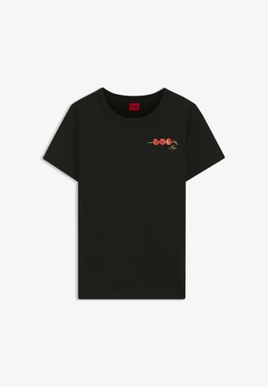 HUGO, HUGO DELORIS_6 - T-shirt con stampa - black one