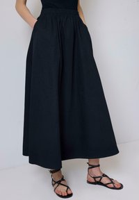 WAISTED - Trapecinis sijonas - navy blue