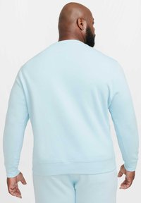 Nike Sportswear CRW - Felpa con cappuccio - glacier blue white