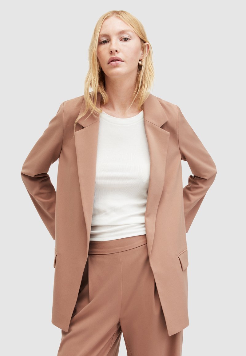 AllSaints - ALEIDA TRI - Puspaltis - fawn brown, Padidinti