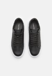 Calvin Klein LACE UP - Sneakers - black mono