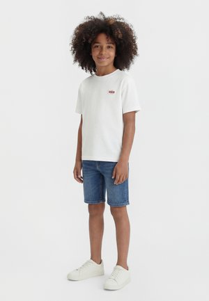 ONLY & SONS junior OSJFRED LIFE RLX SS LABEL TEE - Basic T-shirt - bright white