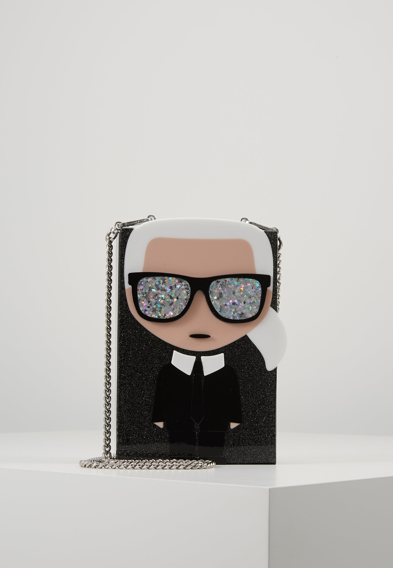 Cravate Vintage KARL LAGERFELD 100% Soie - Marron, Largeur 8cm, Longueur 150cm, Made In Italy