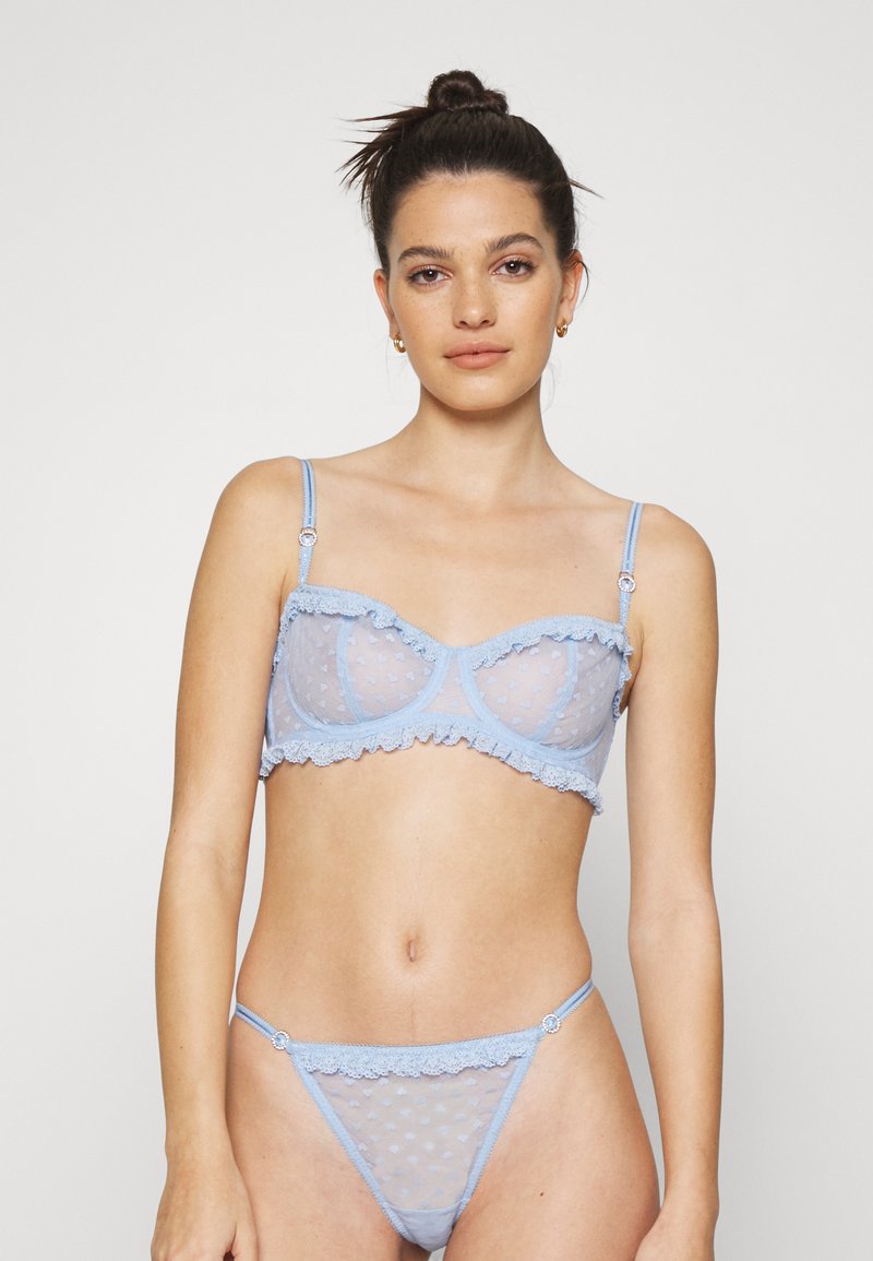Out From Under for Urban Outfitters OFU HEARTBREAKER BRA - Soutien com aro - sky