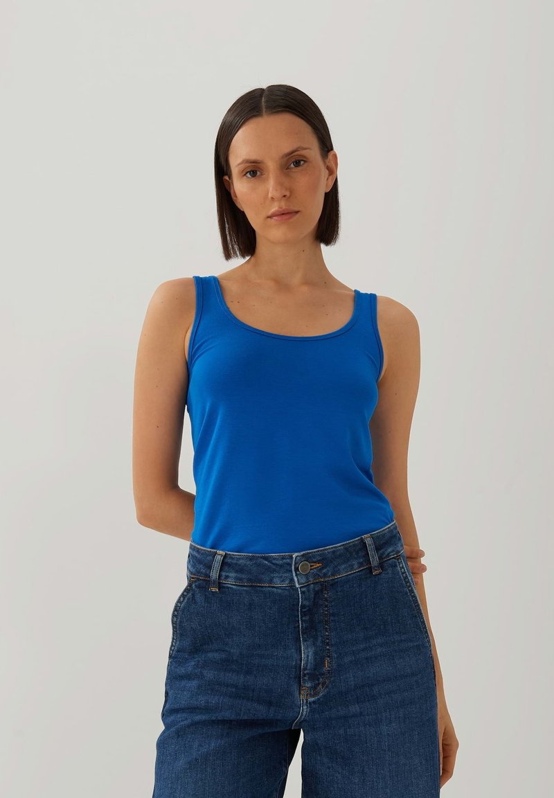 someday. SOFT SLIM FIT - Top - digital blue