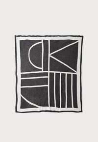 VMLIMA SQUARE SCARF - Écharpe - black detail/oatmeal