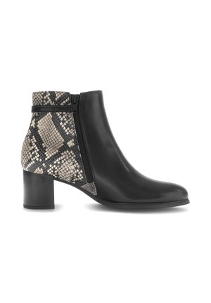 ELEGANTE - Ankle boots - schwarz/natur