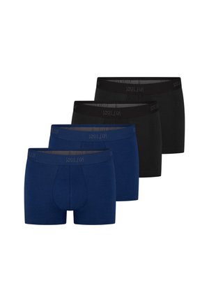 4ER PACK BASE RETRO - Boxerbriefs - marine charcoal