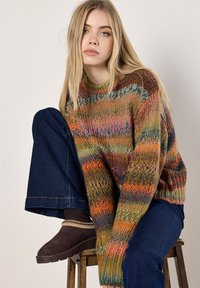 Apricot Strickpullover - orange