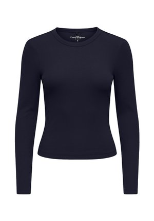 ONLY, ONLVAL L/S O-NECK TOP JRS NOOS - Μπλούζα με μακριά μανίκια - night sky