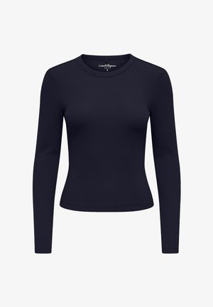 ONLY, ONLVAL L/S O-NECK TOP JRS NOOS - Μπλούζα με μακριά μανίκια - night sky