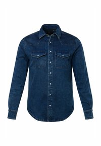 LANGARM KENTKRAGEN MODERN BASIC FIT - Camicia - blue denim