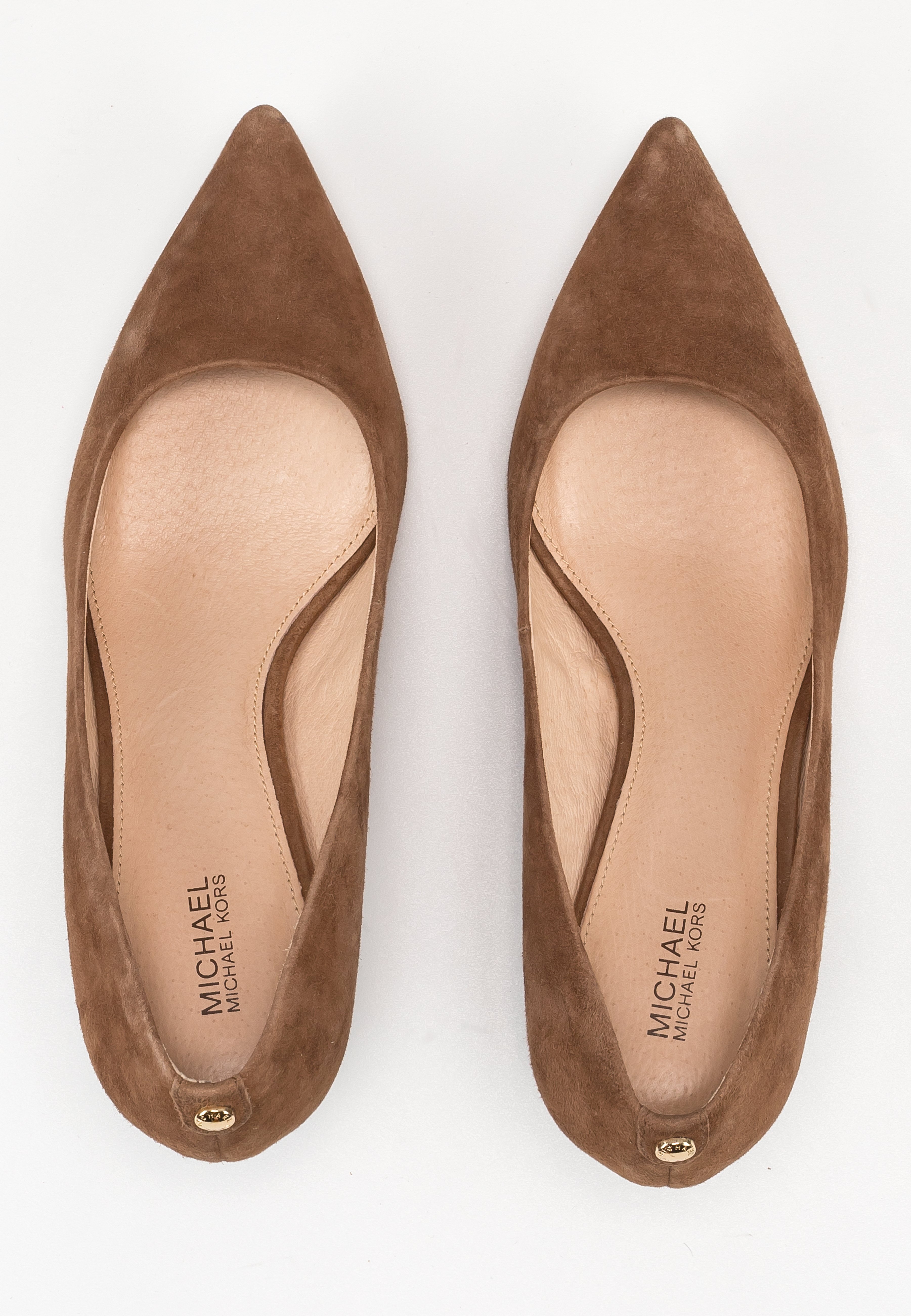 michael kors heels tan