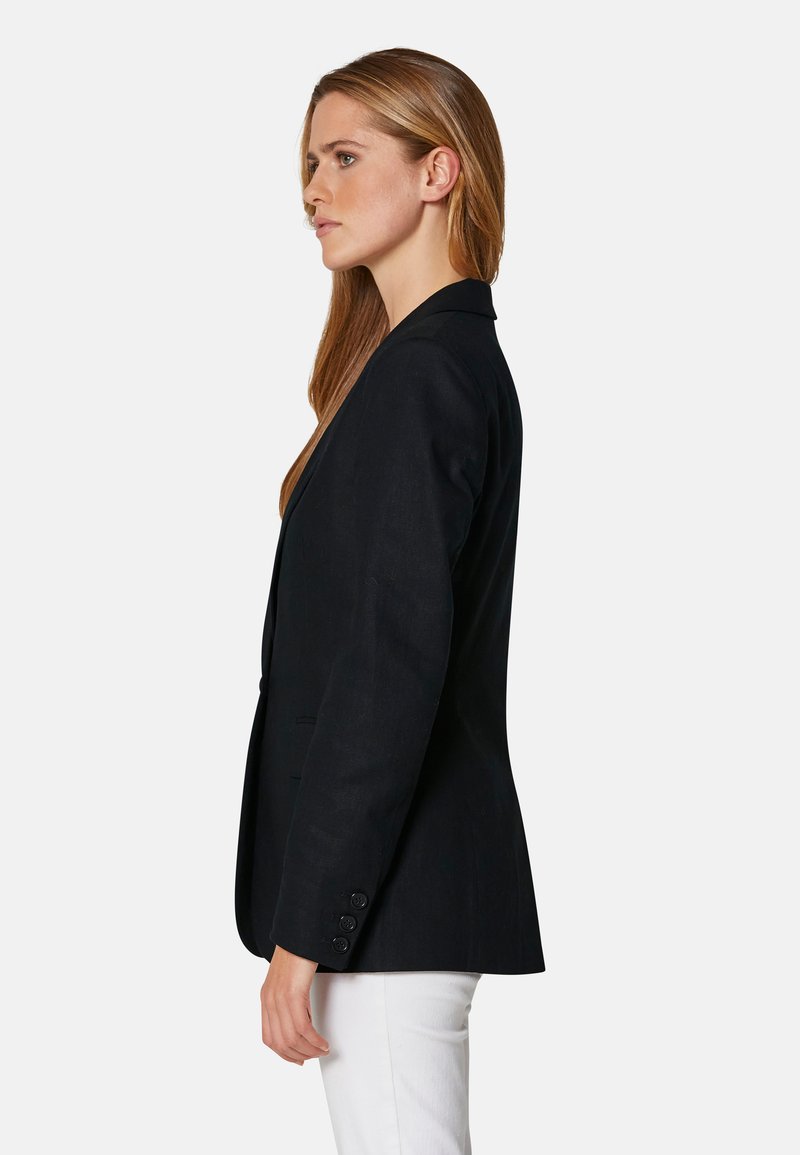 Damen Leichte Jacken | MADELEINE SCHLANKER IN HOCHWERTIGER MISCH Blazer schwarz/schwarz meliert - QQ31585 Damen Leichte Jacken | MADELEINE SCHLANKER IN HOCHWERTIGER MISCH Blazer schwarz/schwarz meliert - QQ31585