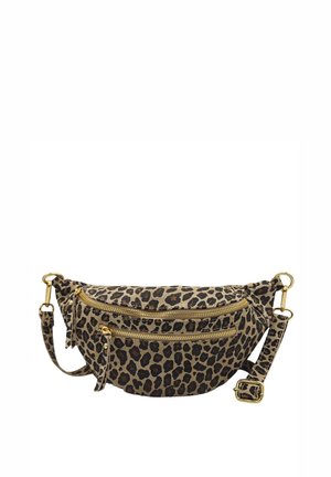 Sac bandoulière - taupe nubuck leo