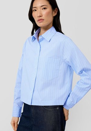 Hemdbluse - arktisblau