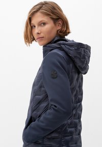 s.Oliver MIT VERSTAUBARER KAPUZE - Übergangsjacke - navy