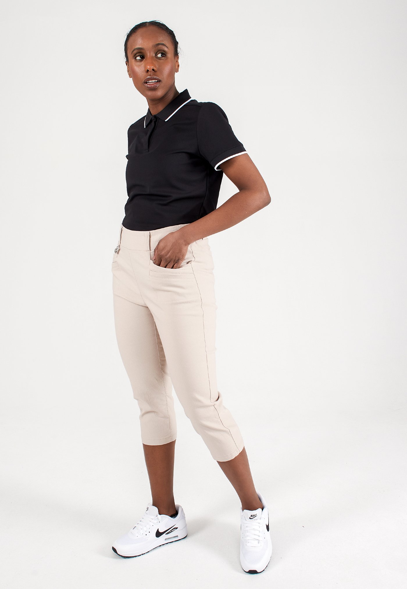 Röhnisch CAPRI - Pantaloni - mushroom/beige - Zalando.it