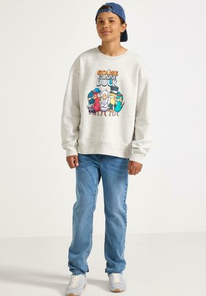 Lindex, Sweatshirt - light beige melange