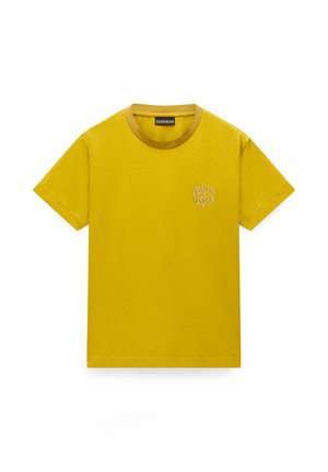 Napapijri FEDAIA - Camiseta estampada - gold flake yo