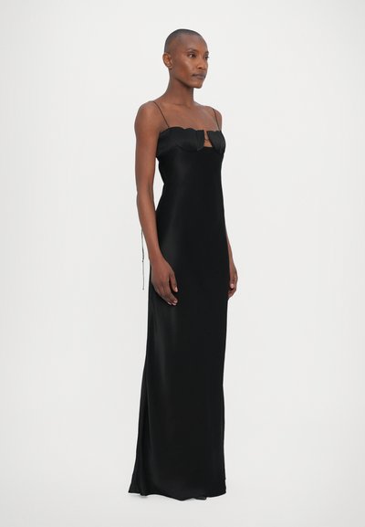Anna October TULIP MAXI DRESS - Galajurk - black