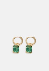 STONE HUGGIE DROP - Øredobber - gold-coloured/erinite
