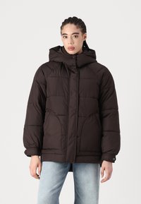 Vero Moda VMSAGA JACKET - Casaco de inverno - chocolate torte