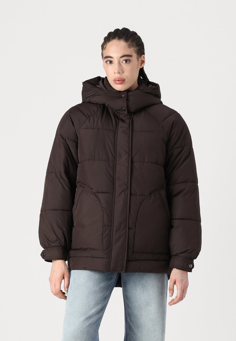 Vero Moda VMSAGA JACKET - Casaco de inverno - chocolate torte