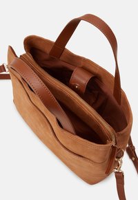 Anna Field LEATHER - Håndveske - cognac