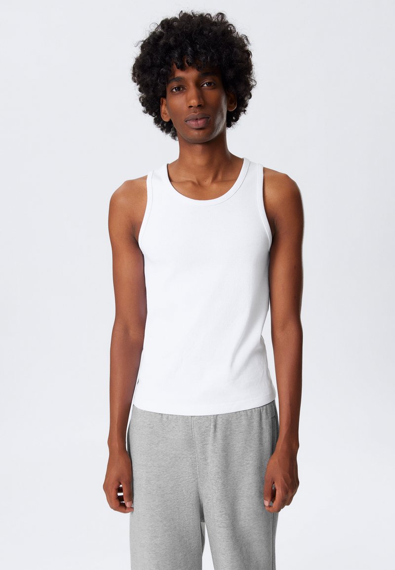 Weekday REGULAR TANK  - Tops - white